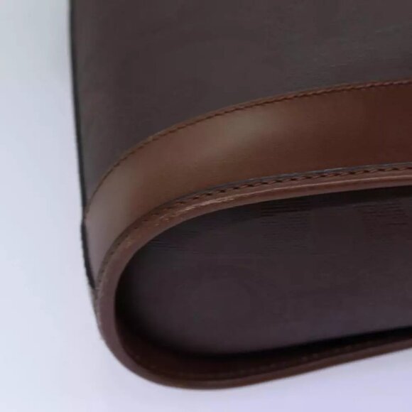 Christian Dior Trotter Canvas Shoulder Bag PVC Brown Auth yk12486 - Picture 9 of 14